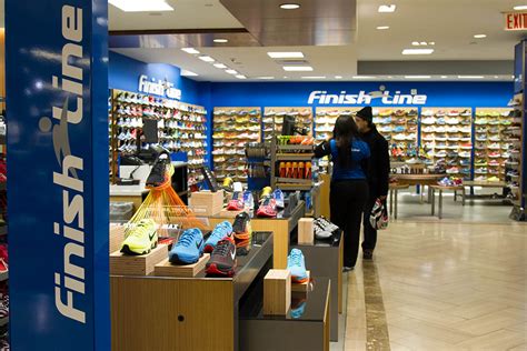 finish line located inside macy's